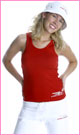 Red and White Outfit